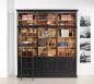 Bibliothque 6 portes Nal ralise en Chne Massif de style Directoire A/chelle SEULEMENT 1 DISPONIBLE