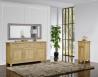 Buffet 3 portes Yann ralis en Chne Massif de style Campagnard Finition Chne Bross