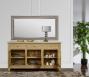 Buffet 3 portes Yann ralis en Chne Massif de style Campagnard Finition Chne Bross