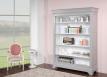 Bibliothque Thiago ralise en chne massif de style Louis Philippe 4 tagres