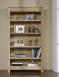 Bibliothque Collection Nature ralise en chne massif 4 tagres Finition chne brosse