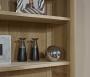 Bibliothque Collection Nature ralise en chne massif 4 tagres Finition chne brosse