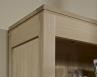 Bibliothque Collection Nature ralise en chne massif 4 tagres Finition chne brosse
