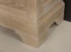 Bibliothque 4 portes Corentin ralise en Chne Massif de style Louis Philippe