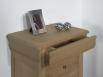 Chiffonnier 5 tiroirs Sbastien ralis en Chne Massif de style Louis Philippe FINITION CHENE BROSSE NATUREL