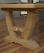 Table rectangulaire Monastère Gautier 220x110 + 2 allonges de 45 cm réalisée en Chêne de style Campagnard FINITION CHENE BROSSE NATUREL