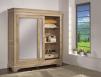 Armoire 2 portes Guillaume ralise en Chne Massif de style Louis Philippe Finition Chne Bross Blanchi
