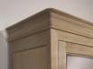 Armoire 2 portes Guillaume ralise en Chne Massif de style Louis Philippe Finition Chne Bross Blanchi