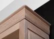 Bibliothque Florent, ralise en Chne Massif de style Louis Philippe LARGEUR 395 cm
