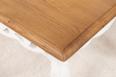Table basse ralis en chne de style Campagne  Chne dor et Ivoire Patin SEULEMENT 1 DISPONIBLE