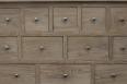Commode 12 tiroirs Cdric, ralise en Chne Massif de stytle Campagnard