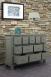Commode 12 tiroirs Cdric, ralise en Chne Massif de stytle Campagnard