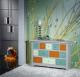 Commode 12 tiroirs Maxime ralise en Chne Massif de style Campagnard Color