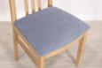 Chaise Clment ralise en chne massif CONTEMPORAINE  Assise Apollo Jeans