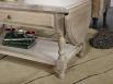 Table basse  volets Jean ralise en Chne massif de style Louis Philippe