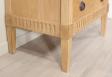 Commode 5 tiroirs Yvan ralise en Chne de style Directoire Finition chne bross naturel patin