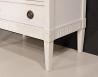 Commode 5 tiroirs Yvan ralise en Chne de style Directoire Chne Ivoire n2 patin