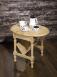 Table Basse ou Bout de Canap Marc-Eric, ralise en Chne de style Louis Philippe Finition Chne Bross Naturel
