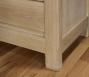 Commode 3 tiroirs ralise en Chne Massif de style Contemporain 
