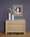 Commode 3 tiroirs ralise en Chne Massif de style Contemporain 