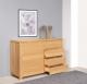 Commode 1 porte 4 tiroirs Jean-Lin r�alis�e en Ch�ne de Ligne contemporaine 