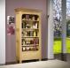Bibliothque Rmy ralise en Chne Massif de style Louis Philippe Campagnard  Finition Chne Bross Naturel