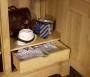 Armoire 2 portes  Salom ralise en Chne Massif de style Louis Philippe Finition Chne Bross Naturel 