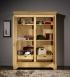 Armoire 2 portes  Salom ralise en Chne Massif de style Louis Philippe Finition Chne Bross Naturel 