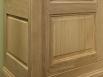 Bibliothque 2 portes Antoine ralise en Chne Massif de style Louis Philippe Finition Chne Bross Naturel
