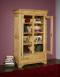 Bibliothque 2 portes Louis ralise en Chne Massif de style Louis Philippe Finition Chne Bross Naturel