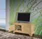 Meuble TV 16/9me Herv ralis en Chne Massif de style Louis Philippe Finition Chne Bross Naturel