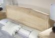 Lit Hugo 160x200 ralis en Chne Massif de style Louis Philippe Finition Chne Bross Blanchi