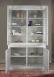 Bibliothque 2 corps 2 portes Rmi, ralise en Chne Massif de style Directoire Finition Chne Bross 