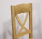 Chaise Olivier ralise en Chne massif de style Campagne Assise Chne