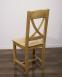 Chaise Olivier ralise en Chne massif de style Campagne Assise Chne