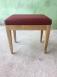 Tabouret de coiffeuse ou de table  crire ralis en chne massif