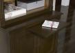 Bibliothque Sylvain ralise en Chne Massif de style Directoire Finition chne bross