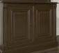 Bibliothque Sylvain ralise en Chne Massif de style Directoire Finition chne bross