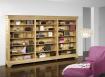 Bibliothque Simon ralise en Chne massif de style Louis Philippe Longueur 360 cm