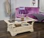 Table Basse Raphael ralise en Chne Massif de style Louis Philippe  Finition Chne Bross  