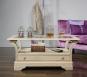 Table Basse Raphael ralise en Chne Massif de style Louis Philippe  Finition Chne Bross  