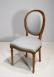 Chaise Emeline ralise en Merisier Massif de style Louis XVI