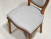 Chaise Emeline ralise en Merisier Massif de style Louis XVI