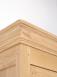 Bibliothque 2 portes Amaury ralise en Chne Massif de style Campagne Finition Chne Bross