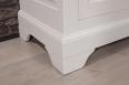 Buffet 3 portes Ludovic ralis en Chne Massif de style Louis Philippe Finition Chne Bross Ivoire