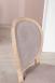 Chaise Simon ralise en Chne Massif de style Louis XVI  Tissu boston
