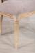 Chaise Simon ralise en Chne Massif de style Louis XVI  Tissu boston