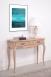 Console Anne-Luce ralise en Chne de style Louis XV Finition Chne Bross