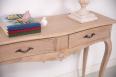 Console Anne-Luce ralise en Chne de style Louis XV Finition Chne Bross