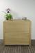 Commode 4 tiroirs Ricardo ralise en Chne Massif de style Contemporain Finition Chne Bross 